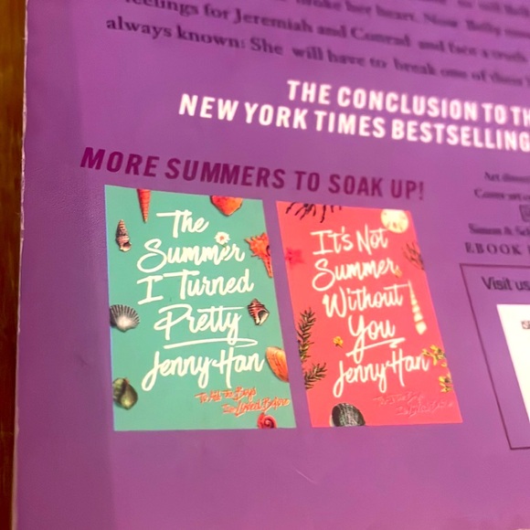 The Summer I Turned Pretty Book part 3 - Picture 2 of 4